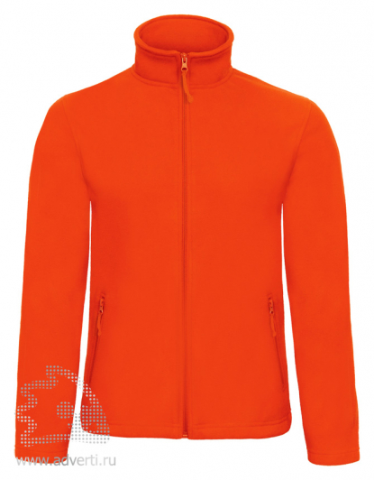 Куртка флисовая ID.501, мужская, оранжевая