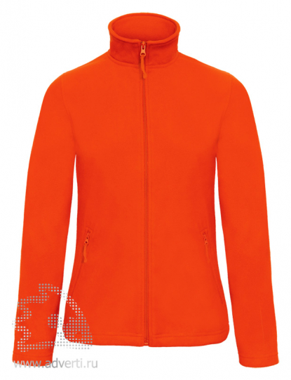 Куртка флисовая ID.501/women, женская, оранжевая