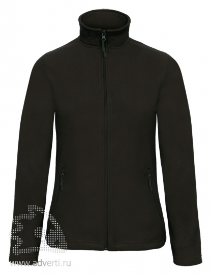 Куртка флисовая ID.501/women, женская, черная