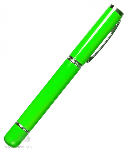 Флешка с ручкой, зелёная