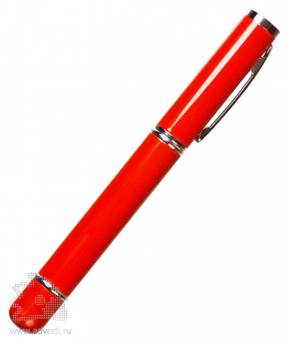 Флешка с ручкой, красная