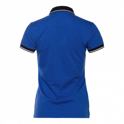 Рубашка поло Stan Contrast W, женская, синяя с черным