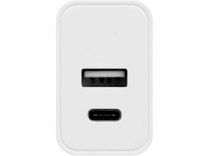 Сетевое зарядное устройство c выходами USB-A и USB-C Recharger, 10 Вт