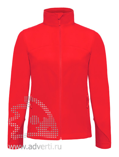 Куртка флисовая Coolstar/women, женская, красная