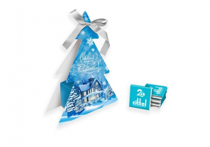 Новогодний шоколадный набор Ёлочка, 60 г