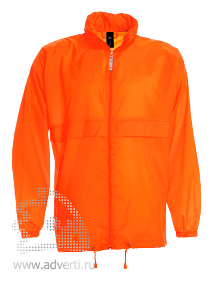 Ветровка Sirocco, мужская, оранжевая