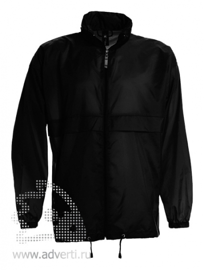 Ветровка Sirocco, мужская, черная