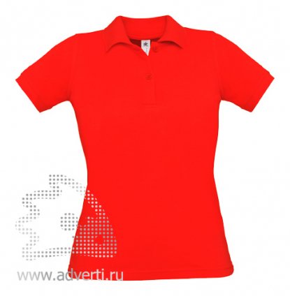 Рубашка поло Safran Pure/women, женская, красная