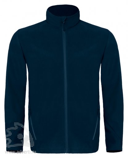 Куртка флисовая Coolstar/men, мужская, темно-синяя