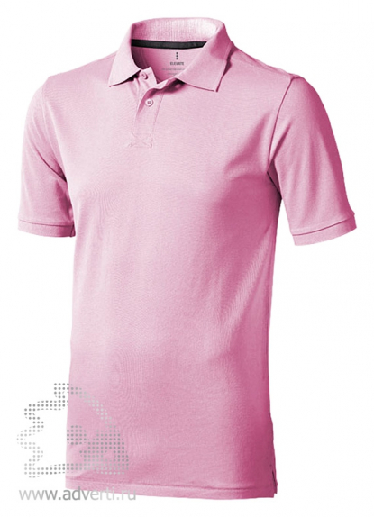 Рубашка поло Calgary, мужская, светло-розовая