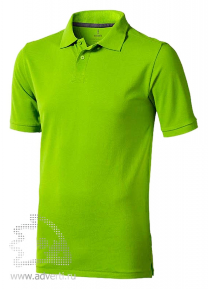 Рубашка поло Calgary, мужская, ярко-зелёная