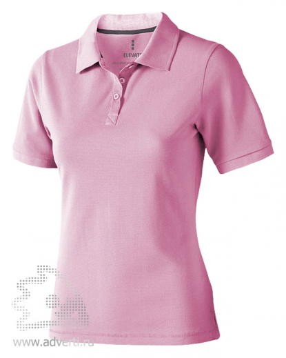 Рубашка поло Calgary, женская, светло-розовая