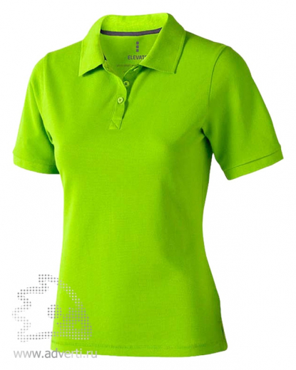 Рубашка поло Calgary, женская, ярко-зелёная