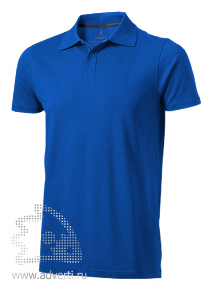 Рубашка поло Seller, мужская, синяя