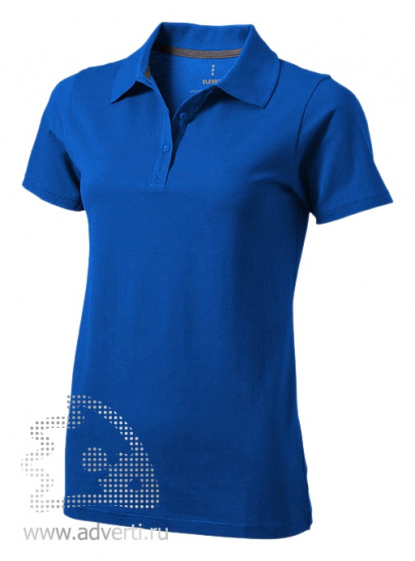 Рубашка поло Seller, женская, синяя