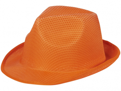 Шляпа Trilby, оранжевая