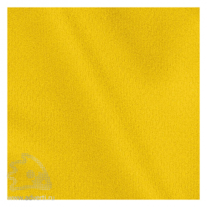 Футболка Niagara, женская, жёлтая, пример ткани