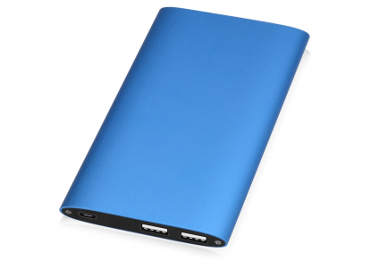 Портативное зарядное устройство Джет, 8000 mAh, синее