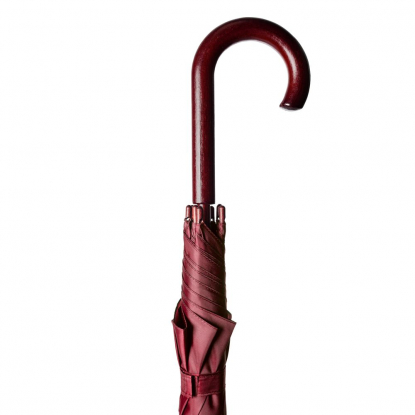 Зонт-трость Standard, бордовый, ручка