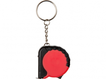 Рулетка-брелок Habana, 1м, красная