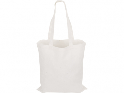 Сумка из хлопка Carryme 140, 140 г/м2, белая
