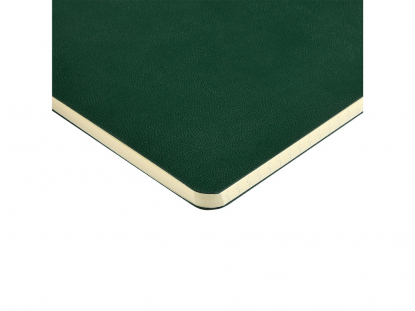 Бизнес-тетрадь А5 Megapolis Velvet flex, soft touch, зеленая