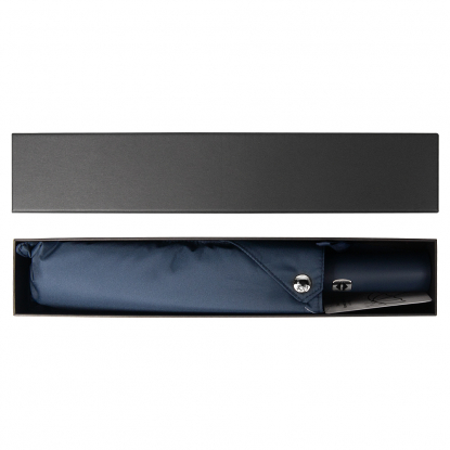 Зонт складной автоматический Forest Lotus, тёмно-синий