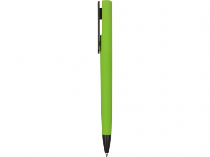 Ручка пластиковая шариковая C1 soft-touch, зеленое яблоко