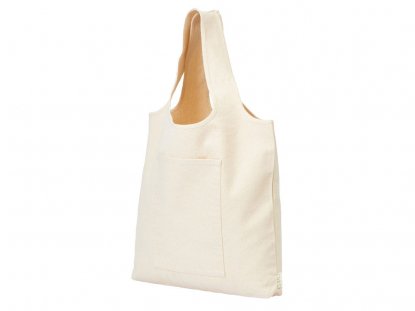 Сумка-шоппер Vest из хлопка 340 г/м2, натуральная