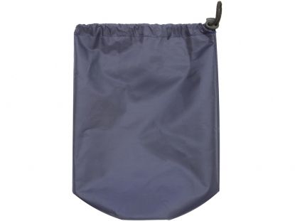 Плед-пончо 2-в-1 Cappy с капюшоном и мешком, темно-синий