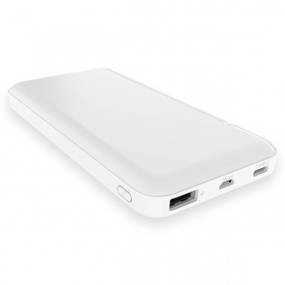 Внешний аккумулятор Optima (10W), 10000 mah, белый