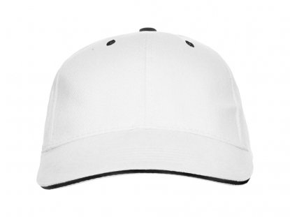 Бейсболка Panel, белая