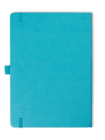 Блокнот в твердой обложке Violet, А5, голубой