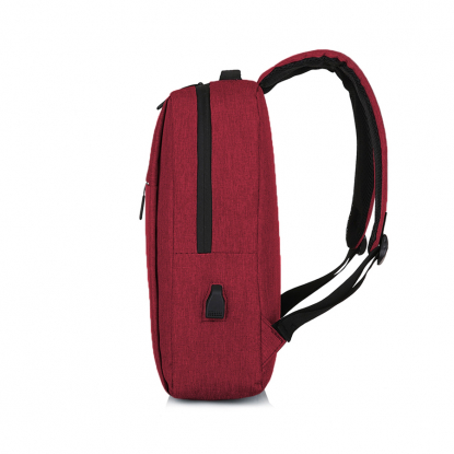 Рюкзак Lifestyle, красный, вид сбоку