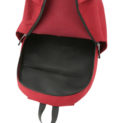 Рюкзак Simplicity, красный, в открытом виде