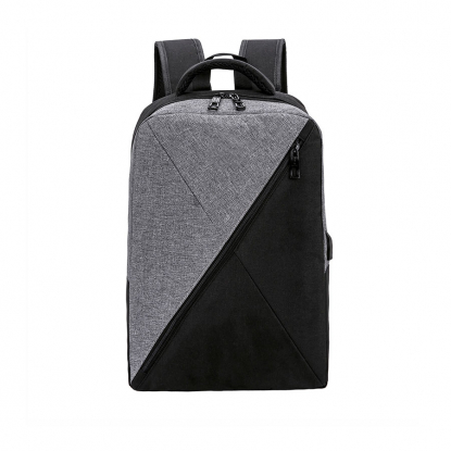 Рюкзак Hampton, серый, вид спереди