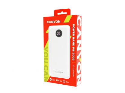 Внешний аккумулятор PB-2002, 20000 mAh, белый