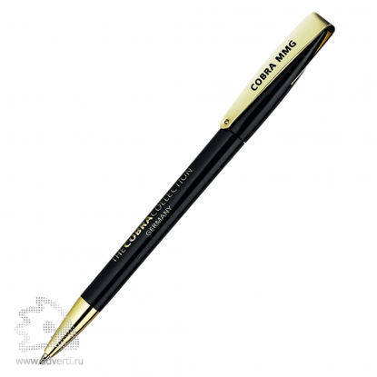 Ручка шариковая Cobra MMG Klio Eterna, черная