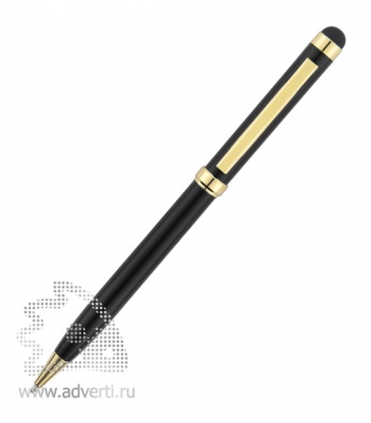 Ручка-стилус шариковая Голд Сойер, чёрная
