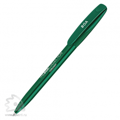 Ручка шариковая Boa Klio Eterna, темно-зеленая