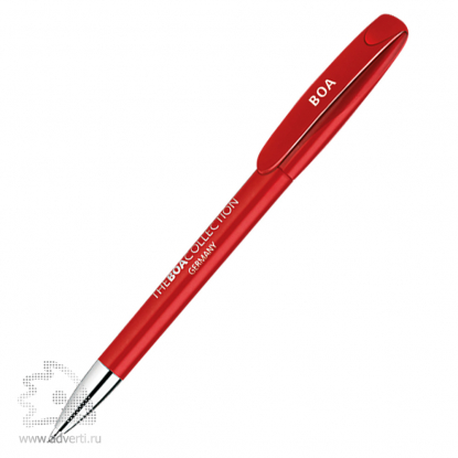 Ручка шариковая Boa M Klio Eterna, красная