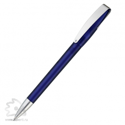 Ручка шариковая Cobra Softtouch MM Ice Klio Eterna, темно-синяя