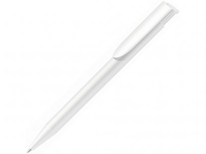 Ручка пластиковая шариковая Happy, белая
