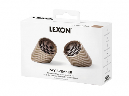 Беспроводная колонка Ray Speaker, серебристая