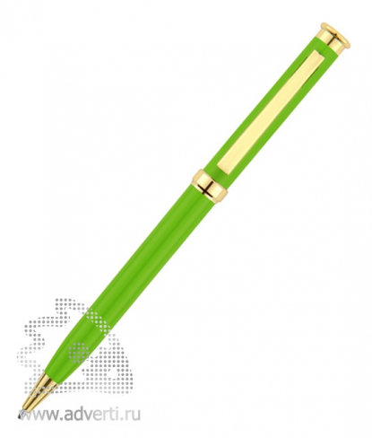 Ручка шариковая Голд Сойер, зелёная