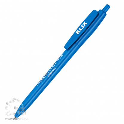 Ручка шариковая Klix Klio Eterna, светло-синяя