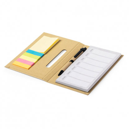 Блокнот со стикерами и ручкой KENDIL