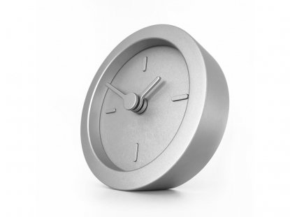 Часы настольные Bronco Sparky XXS, серебристые