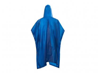 Пончо Hawaii c чехлом унисекс, синее