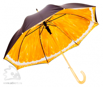 Зонт Апельсин, полуавтомат